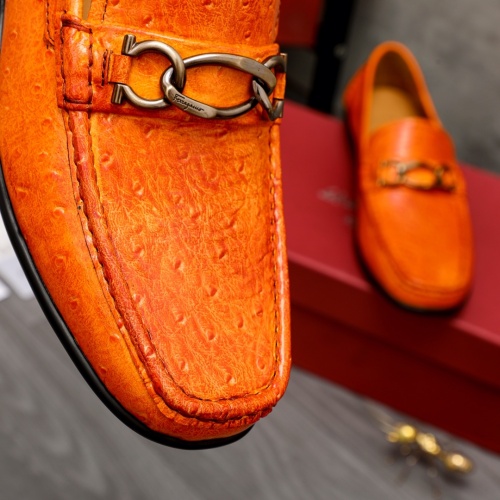 Cheap Salvatore Ferragamo Leather Shoes For Men #1007134 Replica Wholesale [$88.00 USD] [ITEM#1007134] on Replica Salvatore Ferragamo Leather Shoes
