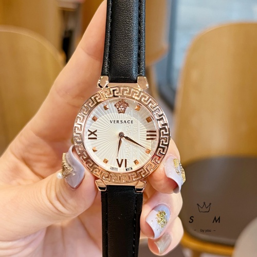 Cheap Versace Watches For Women #1007155 Replica Wholesale [$45.00 USD] [ITEM#1007155] on Replica Versace Watches