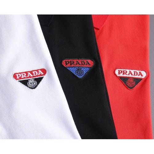 Cheap Prada T-Shirts Short Sleeved For Men #1007339 Replica Wholesale [$52.00 USD] [ITEM#1007339] on Replica Prada T-Shirts