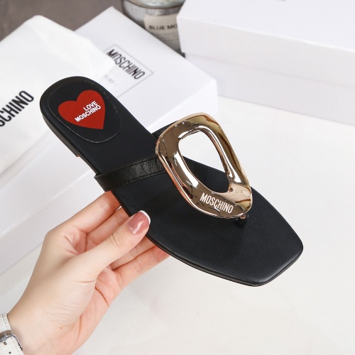 Cheap Moschino Slippers For Women #1007753 Replica Wholesale [$68.00 USD] [ITEM#1007753] on Replica Moschino Slippers