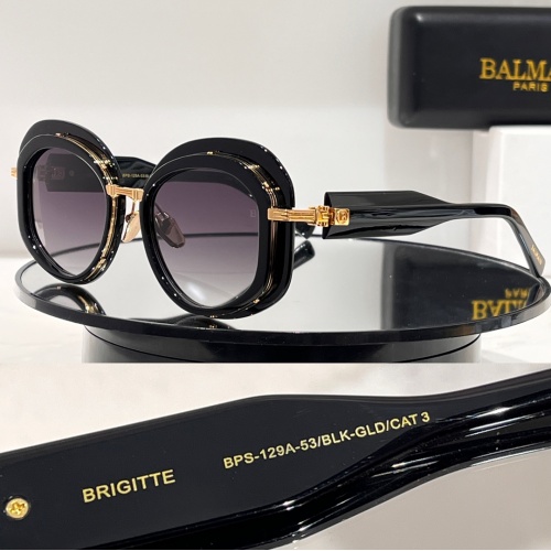 Cheap Balmain AAA Quality Sunglasses #1008233 Replica Wholesale [$72.00 USD] [ITEM#1008233] on Replica Balmain AAA Quality Sunglasses