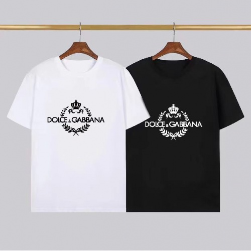 Cheap Dolce &amp; Gabbana D&amp;G T-Shirts Short Sleeved For Men #1008609 Replica Wholesale [$23.00 USD] [ITEM#1008609] on Replica Dolce &amp; Gabbana D&amp;G T-Shirts