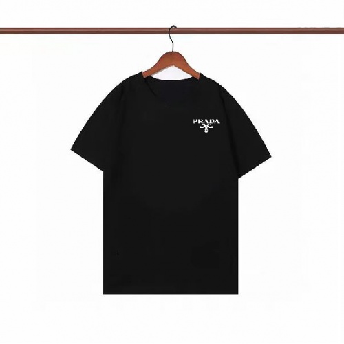 Cheap Prada T-Shirts Short Sleeved For Men #1008752 Replica Wholesale [$23.00 USD] [ITEM#1008752] on Replica Prada T-Shirts