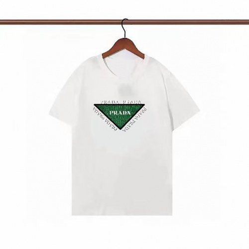 Cheap Prada T-Shirts Short Sleeved For Men #1008764 Replica Wholesale [$23.00 USD] [ITEM#1008764] on Replica Prada T-Shirts