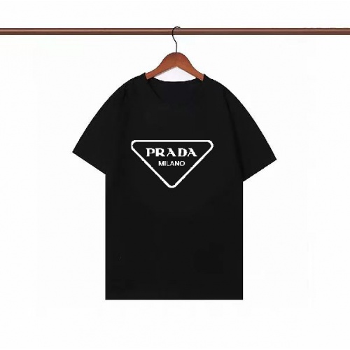 Cheap Prada T-Shirts Short Sleeved For Men #1008767 Replica Wholesale [$23.00 USD] [ITEM#1008767] on Replica Prada T-Shirts