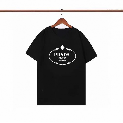 Cheap Prada T-Shirts Short Sleeved For Men #1008769 Replica Wholesale [$23.00 USD] [ITEM#1008769] on Replica Prada T-Shirts