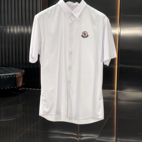 Cheap Moncler Shirts Short Sleeved For Men #1008911 Replica Wholesale [$38.00 USD] [ITEM#1008911] on Replica Moncler Shirts