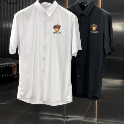 Cheap Versace Shirts Short Sleeved For Men #1008918 Replica Wholesale [$38.00 USD] [ITEM#1008918] on Replica Versace Shirts