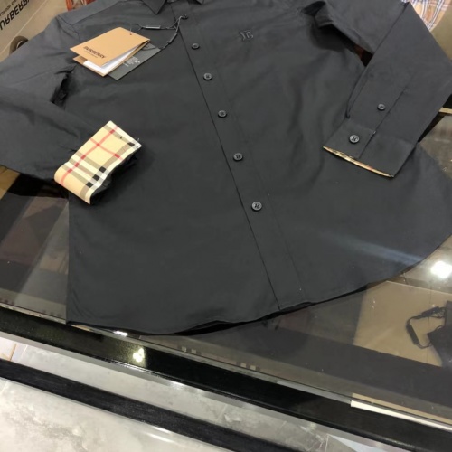 Cheap Burberry Shirts Long Sleeved For Men #1008986 Replica Wholesale [$64.00 USD] [ITEM#1008986] on Replica Burberry Shirts