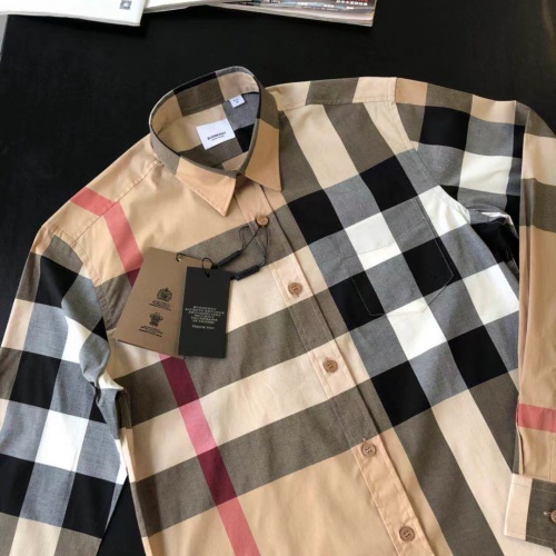 Cheap Burberry Shirts Long Sleeved For Men #1009078 Replica Wholesale [$64.00 USD] [ITEM#1009078] on Replica Burberry Shirts