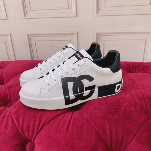 Cheap Dolce &amp; Gabbana D&amp;G Casual Shoes For Women #1009151 Replica Wholesale [$98.00 USD] [ITEM#1009151] on Replica Dolce &amp; Gabbana D&amp;G Casual Shoes