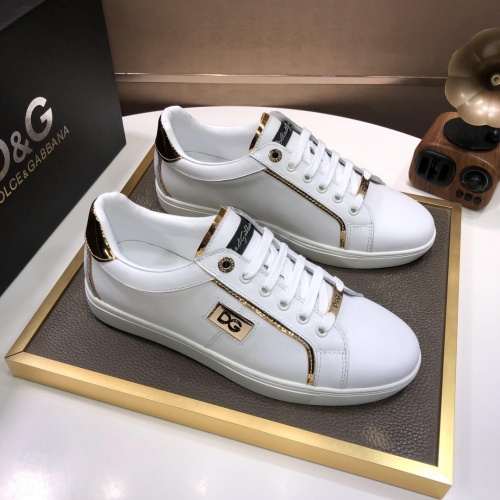 Cheap Dolce &amp; Gabbana D&amp;G Casual Shoes For Men #1009254 Replica Wholesale [$80.00 USD] [ITEM#1009254] on Replica Dolce &amp; Gabbana D&amp;G Casual Shoes