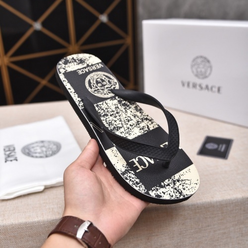 Cheap Versace Slippers For Women #1009764 Replica Wholesale [$40.00 USD] [ITEM#1009764] on Replica Versace Slippers