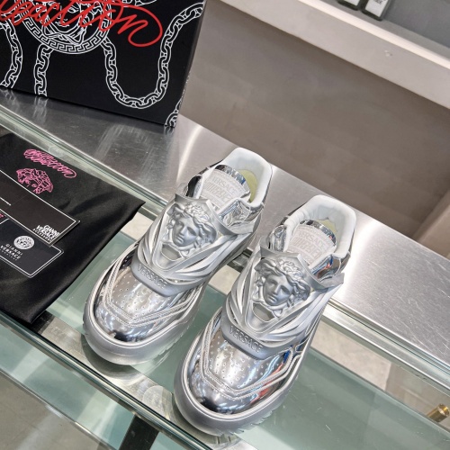 Cheap Versace Casual Shoes For Women #1010570 Replica Wholesale [$112.00 USD] [ITEM#1010570] on Replica Versace Casual Shoes