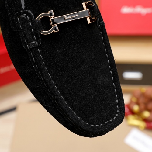Cheap Salvatore Ferragamo Leather Shoes For Men #1011049 Replica Wholesale [$64.00 USD] [ITEM#1011049] on Replica Salvatore Ferragamo Leather Shoes