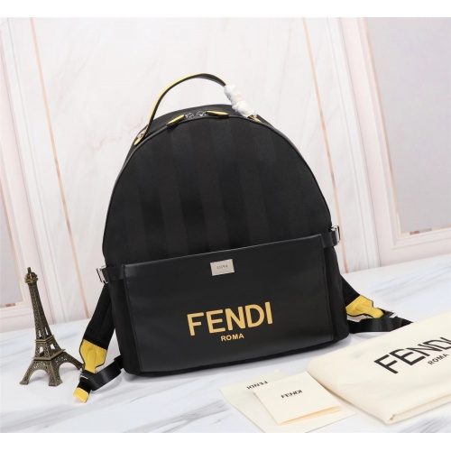 Cheap Fendi AAA Quality Backpacks #1011563 Replica Wholesale [$160.00 USD] [ITEM#1011563] on Replica Fendi AAA Quality Backpacks