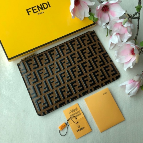 Cheap Fendi AAA Quality Wallet #1011637 Replica Wholesale [$72.00 USD] [ITEM#1011637] on Replica Fendi AAA+ Quality Wallet