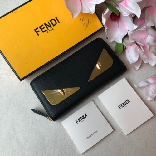 Cheap Fendi AAA Quality Wallet #1011675 Replica Wholesale [$64.00 USD] [ITEM#1011675] on Replica Fendi AAA+ Quality Wallet