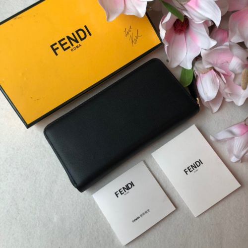 Cheap Fendi AAA Quality Wallet #1011675 Replica Wholesale [$64.00 USD] [ITEM#1011675] on Replica Fendi AAA+ Quality Wallet