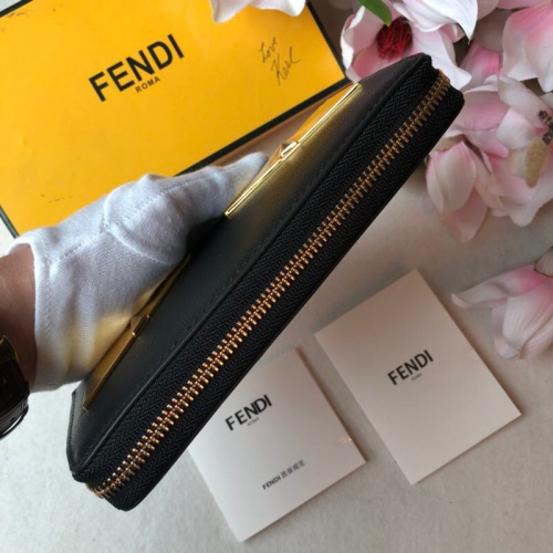 Cheap Fendi AAA Quality Wallet #1011675 Replica Wholesale [$64.00 USD] [ITEM#1011675] on Replica Fendi AAA+ Quality Wallet