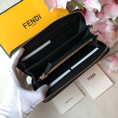 Cheap Fendi AAA Quality Wallet #1011675 Replica Wholesale [$64.00 USD] [ITEM#1011675] on Replica Fendi AAA+ Quality Wallet