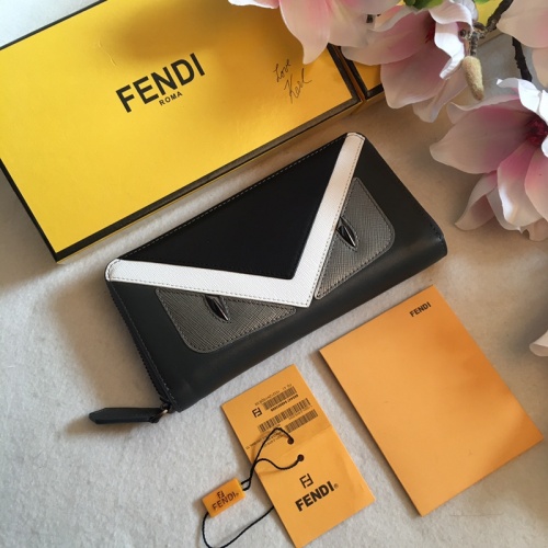 Cheap Fendi AAA Quality Wallet #1011676 Replica Wholesale [$64.00 USD] [ITEM#1011676] on Replica Fendi AAA+ Quality Wallet