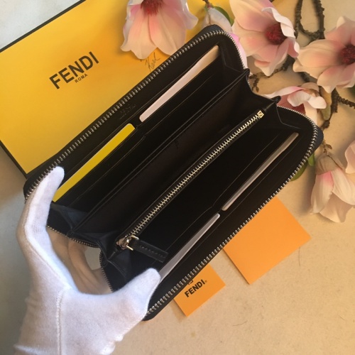 Cheap Fendi AAA Quality Wallet #1011679 Replica Wholesale [$64.00 USD] [ITEM#1011679] on Replica Fendi AAA+ Quality Wallet