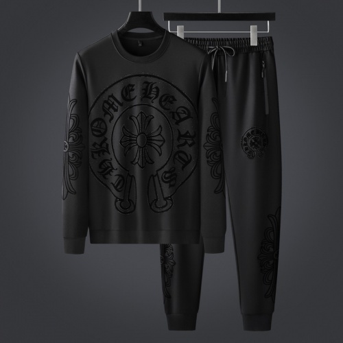 Cheap Chrome Hearts Tracksuits Long Sleeved For Men #1011924 Replica Wholesale [$85.00 USD] [ITEM#1011924] on Replica Chrome Hearts Tracksuits