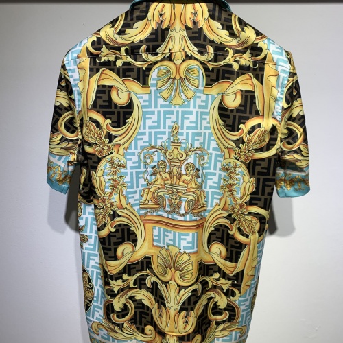 Cheap Versace Shirts Short Sleeved For Men #1012143 Replica Wholesale [$45.00 USD] [ITEM#1012143] on Replica Versace Shirts