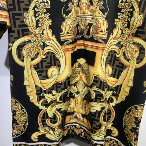 Cheap Versace Shirts Short Sleeved For Men #1012144 Replica Wholesale [$45.00 USD] [ITEM#1012144] on Replica Versace Shirts