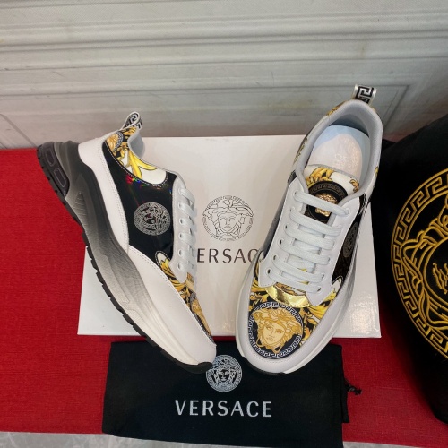 Cheap Versace Casual Shoes For Men #1012688 Replica Wholesale [$80.00 USD] [ITEM#1012688] on Replica Versace Casual Shoes
