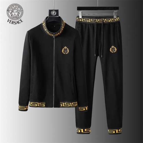 Cheap Versace Tracksuits Long Sleeved For Men #1012875 Replica Wholesale [$85.00 USD] [ITEM#1012875] on Replica Versace Tracksuits