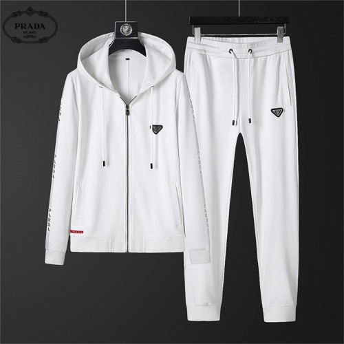 Cheap Prada Tracksuits Long Sleeved For Men #1012889 Replica Wholesale [$85.00 USD] [ITEM#1012889] on Replica Prada Tracksuits