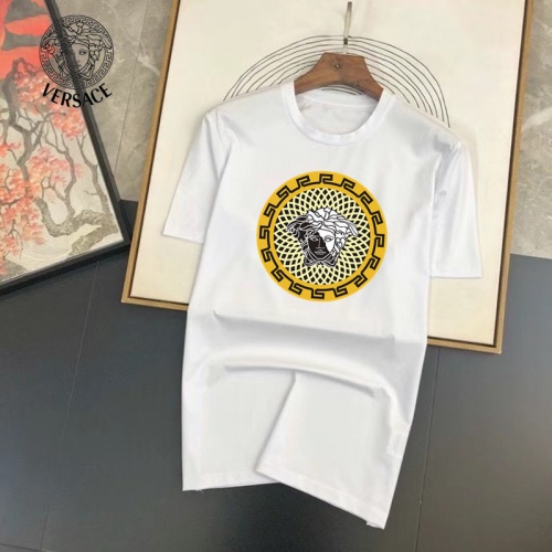 Cheap Versace T-Shirts Short Sleeved For Unisex #1013084 Replica Wholesale [$25.00 USD] [ITEM#1013084] on Replica Versace T-Shirts