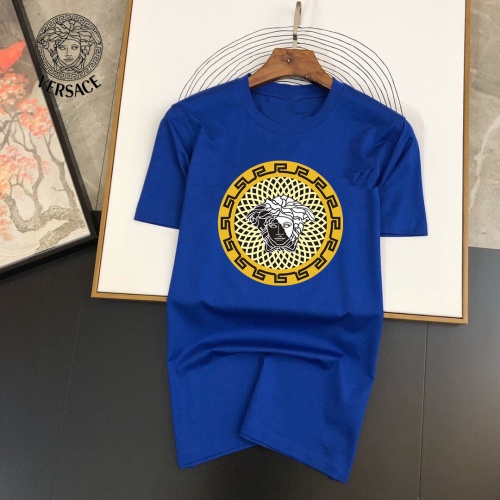 Cheap Versace T-Shirts Short Sleeved For Unisex #1013088 Replica Wholesale [$25.00 USD] [ITEM#1013088] on Replica Versace T-Shirts