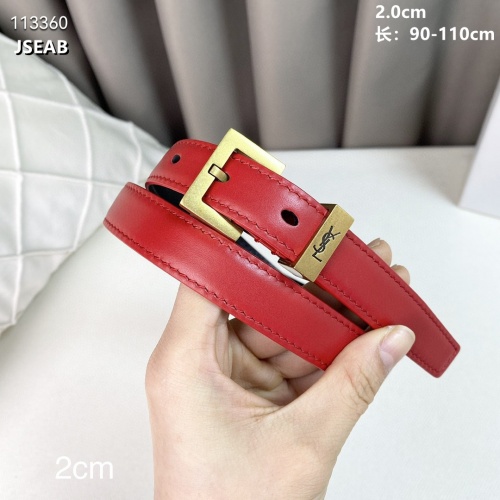 Cheap Yves Saint Laurent AAA Quality Belts For Women #1013295 Replica Wholesale [$48.00 USD] [ITEM#1013295] on Replica Yves Saint Laurent AAA Quality Belts