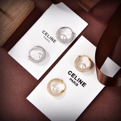 Cheap Celine Earrings For Women #1013477 Replica Wholesale [$34.00 USD] [ITEM#1013477] on Replica Celine Earrings