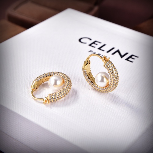 Cheap Celine Earrings For Women #1013478 Replica Wholesale [$34.00 USD] [ITEM#1013478] on Replica Celine Earrings