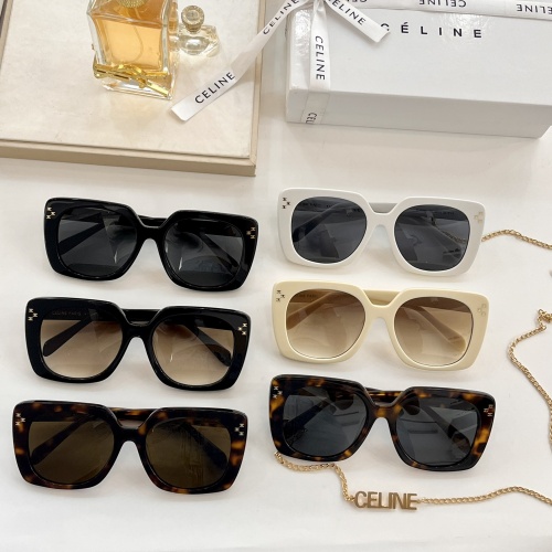 Cheap Celine AAA Quality Sunglasses #1014846 Replica Wholesale [$64.00 USD] [ITEM#1014846] on Replica Celine AAA Quality Sunglasses