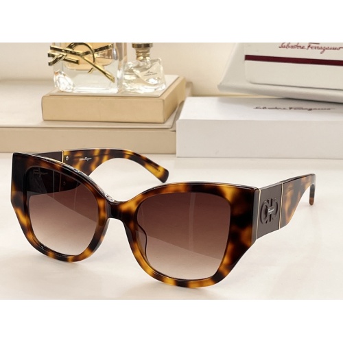 Cheap Salvatore Ferragamo AAA Quality Sunglasses #1015026 Replica Wholesale [$60.00 USD] [ITEM#1015026] on Replica Salvatore Ferragamo AAA Quality Sunglasses