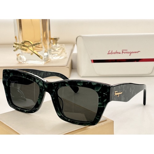 Cheap Salvatore Ferragamo AAA Quality Sunglasses #1015035 Replica Wholesale [$60.00 USD] [ITEM#1015035] on Replica Salvatore Ferragamo AAA Quality Sunglasses