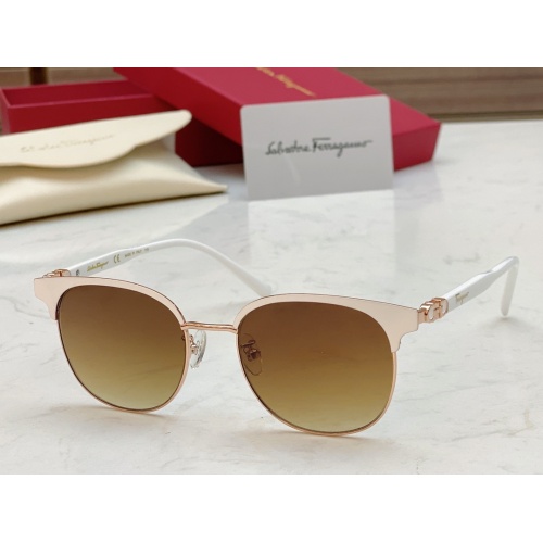 Cheap Salvatore Ferragamo AAA Quality Sunglasses #1015037 Replica Wholesale [$60.00 USD] [ITEM#1015037] on Replica Salvatore Ferragamo AAA Quality Sunglasses
