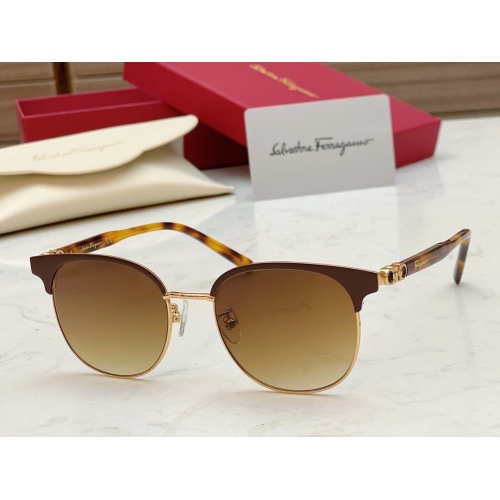 Cheap Salvatore Ferragamo AAA Quality Sunglasses #1015039 Replica Wholesale [$60.00 USD] [ITEM#1015039] on Replica Salvatore Ferragamo AAA Quality Sunglasses