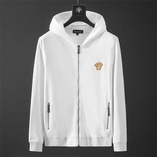 Cheap Versace Tracksuits Long Sleeved For Men #1015407 Replica Wholesale [$85.00 USD] [ITEM#1015407] on Replica Versace Tracksuits