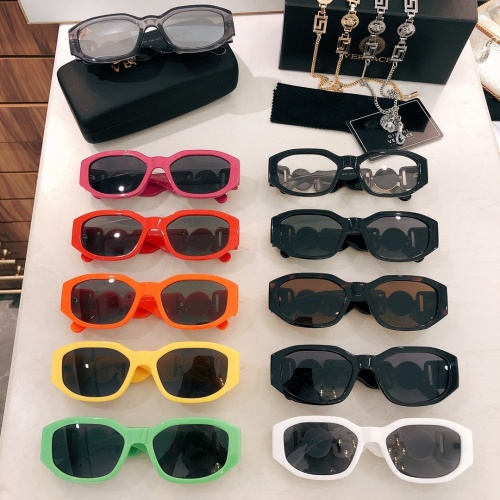 Cheap Versace AAA Quality Sunglasses #1015415 Replica Wholesale [$56.00 USD] [ITEM#1015415] on Replica Versace AAA Quality Sunglasses