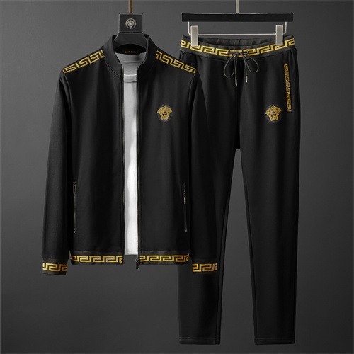 Cheap Versace Tracksuits Long Sleeved For Men #1015421 Replica Wholesale [$85.00 USD] [ITEM#1015421] on Replica Versace Tracksuits