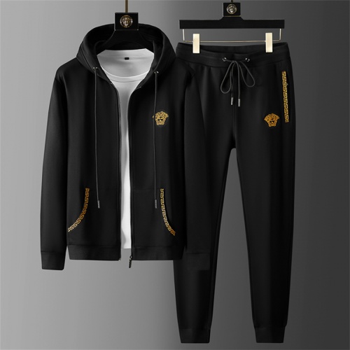 Cheap Versace Tracksuits Long Sleeved For Men #1015438 Replica Wholesale [$85.00 USD] [ITEM#1015438] on Replica Versace Tracksuits