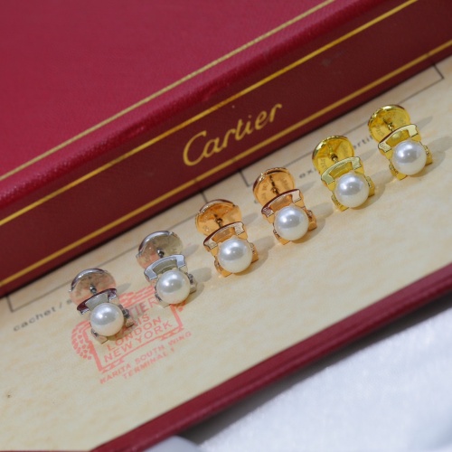 Cheap Cartier Earrings For Women #1015963 Replica Wholesale [$39.00 USD] [ITEM#1015963] on Replica Cartier Earrings