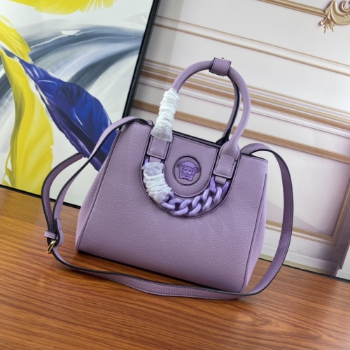 Cheap Versace AAA Quality Handbags For Women #1016074 Replica Wholesale [$112.00 USD] [ITEM#1016074] on Replica Versace AAA Quality Handbags