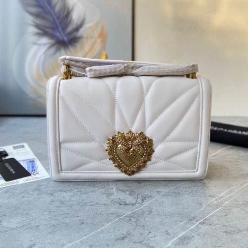 Cheap Dolce &amp; Gabbana D&amp;G AAA Quality Messenger Bags For Women #1016373 Replica Wholesale [$180.00 USD] [ITEM#1016373] on Replica Dolce &amp; Gabbana D&amp;G AAA Quality Messenger Bags